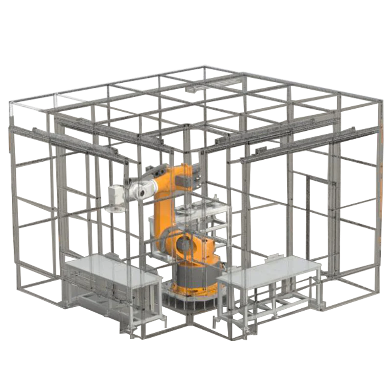 cella-robotizzata-per-asservimento-macchine-utensili Robotic division | Division
