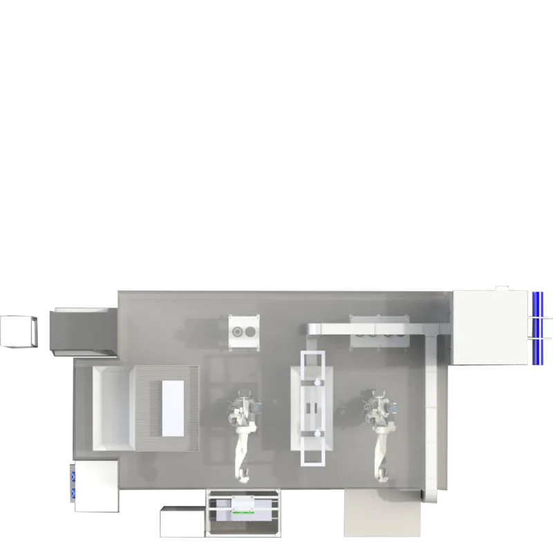 cella-robotizzata-per-taglio-ad-acqua Robotic division | Division