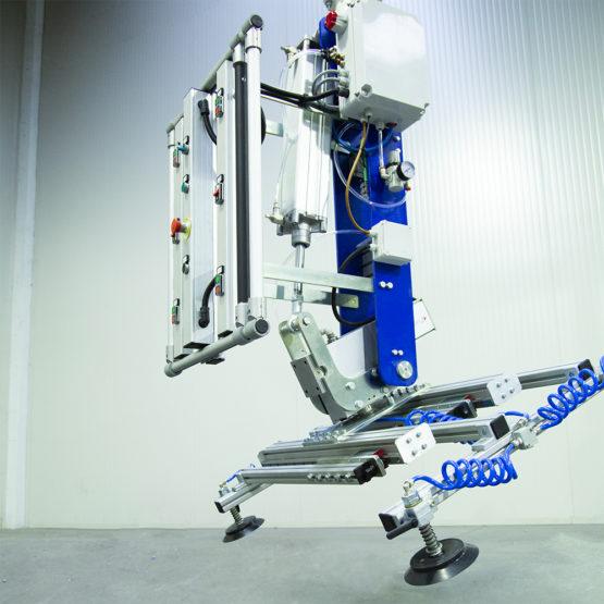 ARMtech manipulator for glass and panels